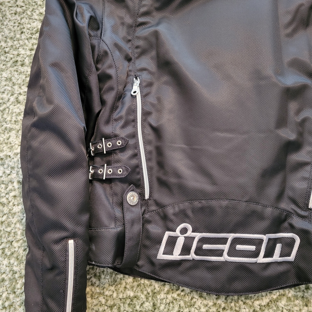 ICON Women's Hella Textile Motorcycle Jacket - Picture 13 of 13